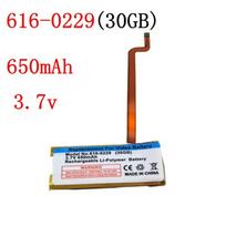 New 616-0232 Battery for Ipod Classic Gen 5th 7th 6th 120GB 80GB Thin 160GB Thick for Ipod 5/5.5 Gen 30Gb 616-0229 Bateries 616-0229(30GB)