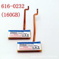 New 616-0232 Battery for Ipod Classic Gen 5th 7th 6th 120GB 80GB Thin 160GB Thick for Ipod 5/5.5 Gen 30Gb 616-0229 Bateries 616-0232(160GB)