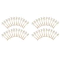 48Pcs Caviar Spoons Mother Of Pearl Mop Spoons With Hand Craft For Caviar Egg Ice Cream Salt Coffee Serving4 balta