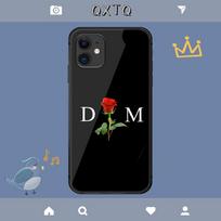 Depeches Rose Modes Band Case For iPhone Samsung Galaxy Redmi Note S 17 16 15 14 13 20 24 25 54 Pro Max Ultra Fe Tempered Glass Cover iPhone Xs Max black
