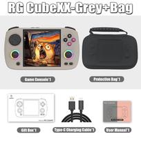 ANBERNIC RG CubeXX Handheld Game Console Retro Video Gaming Console 3.95  IPS 720*720 Screen Linux WIFI Bluetooth HD Output PSP