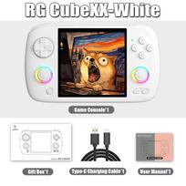 ANBERNIC RG CubeXX Handheld Game Console Retro Video Gaming Console 3.95  IPS 720*720 Screen Linux WIFI Bluetooth HD Output PSP balta