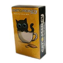 Cute Catomancy Tarot cards Cat Paws Deck  A 78 Tarot Learning Fortune Telling Game Divination Tools board games For party black