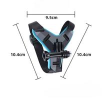 For Insta360 AcePro2 Camera Sport Riding Helmet Chin Mount First Person View Motorcycle Helmet Camera Mount For DJI Action6 5Pro black