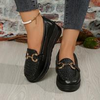 Fashionable Plus Size Sexy Vulcanized Shoes for Women's Spring/autumn New Round Toe Thick Sole Comfortable Casual Sports Shoes 36 brown
