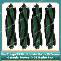 Fit For Cecotec Conga 7490 Ultimate Home X-Treme Genesis Parts Main Side Brush Filters Mop Dust Bags white