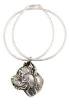 Cane Corso, Italian Cane Corso - Dog necklace, unique jewellery for the dog fan, unique adder pendant by Art-Dog brand sidabras