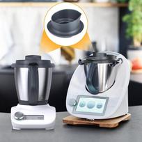 1Pcs Silicone Cover Blenders Measuring Cup Seal Lid With Scale For  TM5 TM6 Cooking Tool Processor Replacement Parts gray