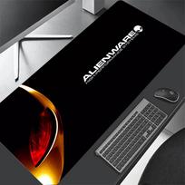 Alienware Žaidimų Pelės Kilimėlis Klaviatūra Neslystantis Guminis Pelės Kilimėlis Didelis Xmm Stalo Kilimėlis PC Žaidėjui Biuro Kilimas Namų Stalo Kilimėlis 300x800x2mm black