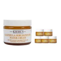 Kiehl's Calendula Serum-Infused Water Cream Skincare Set 50ml+7ml*5 white
