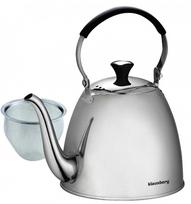 Klausberg 1.1l KB-7456 teapot with infuser and sieve