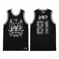 Metallica Ride The Lightning 84 Krepšinio marškinėliai be rankovių Tanko tipo vyriški Heavy Metal Rock Sportiniai liemenės viršutiniai drabužiai Šeimos derinimas 3XL gray