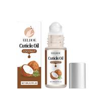 5ml Nail Cuticle Oil Pen Roll On Plant Nutrition Essence Fruit Scent Softener Nourishing Repair Dry Hangnails Care Portable Manicure 1pc(5ml) Nail Cuticle Oil white