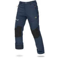 MAGCOMSEN Softshell Ski Pants Mens Winter Warm Fleece Lined Snow Trousers Waterproof Windproof Hiking Outdoor Thermal Pants US 40 (CN 4XL) tamsiai mėlyna