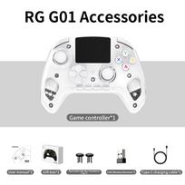 Anbernic RG G01 Interactive Screen Wireless Gaming Controller Compatible With PC/Steam/Linux/Android/Switch/IOS Hall Effect balta