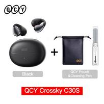 QCY Crossky C30S Ear Clip Wireless Bluetooth 6.0 Earphones Hi-Res LDAC Open Ear Earbuds Clip-On Sports Headphones 40H