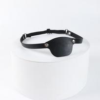 Vintage Pirate Eye Patch Adjustable Single Blindfold Classic Eye Mask  Pirate Theme Party Style A black