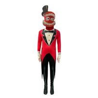 Nuostabus skaitmeninis cirkas Kostiumai Klounas Pomni Ragatha Jax Cosplay Kombinezonas Bodis Animaciniai drabužiai Vaikams Suaugusiems Height 120cm red