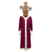 Nuostabus skaitmeninis cirkas Kostiumai Klounas Pomni Ragatha Jax Cosplay Kombinezonas Bodis Animaciniai drabužiai Vaikams Suaugusiems Height 150cm brown