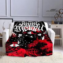 babymetal kombinuotas pledas vaikams šiltas gražus pledas flanelės minkštas ir patogus namų kelionių pledas gimtadienio dovana 75x90cm gray