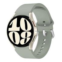Dirželiai Samsung Galaxy Watch 4/5/6/7/5 Pro/classic 44mm 40mm 45mm Originalus silikoninis sportinis apyrankė correa Galaxy Watch 4 juosta Galaxy 5 Pro 45mm chaki