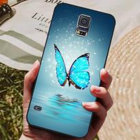 Samsung S5 dėklas Mielas minkšto silikono telefono galinis dangtelis Samsung Galaxy S5 S 5 i9600 dėklui TPU dangtelis Samsung S5 Neo dėklams Samsung S5 gray