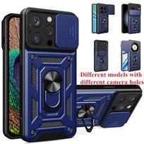 Armor Case For Motorola Moto G77 G17 G15 G06 G86 G67 G57 Power E13 E14 E15 G05 G35 G55 G75 G53 G23 G34 G54 G84 G85 G56 5G Case Moto G17 (G17 Power) mėlyna