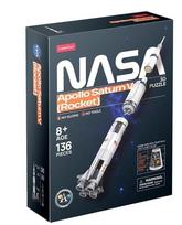 Cubic FUN 3D puzzle nasa apollo saturn V rocket