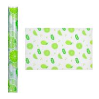 Pjaunamas EVA šaldytuvo kilimėlis, 4 vnt., atsparus vandeniui, aliejui, daugkartinis, plaunamas, virtuvės lentynų pamušalas, namų naudojimui 4pcs green