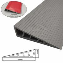 Lanksti kilimo ir plytelių pakilimo slenksčio rampos, lipnios, 60 cm, vežimėliams, minkštos, pjaunamos, durų slenksčio mažintuvai, durų angos Grey-60x10x2.5cm gray