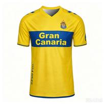 2026 Nauji Ispanijos Las Palmas Koncepciniai Futbolo Marškinėliai Spausdinti Greitai Džiūstantys 6XL yellow