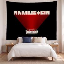 Rammstein (1) Art Wall Hanging Tapestry for Home Bedroom Living Room Decor Great Gift Idea 100cmx150cm brown
