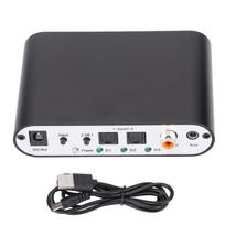 5.1 Digital Sound Decoder Converter Stereo SPDIF Coaxial AUX to 6 RCA Audio Decoder Converter for TV Home Cinema