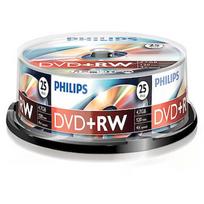 Philips 1x25 Philips DVD+RW 4,7GB 4x SP DW4S4B25F/00