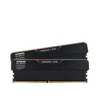 Klevv URBANE V RGB Jet Black, DDR5, 32GB, 6000MT/s, CL28, Kit of 2 KD5AGUA80-60B280V