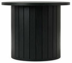 Kavos staliukas Akord Furniture Factory Nubo, juoda sp., 48 cm x 48 cm x 42 cm