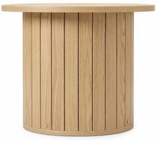 Kavos staliukas Akord Furniture Factory Nubo, natūralus, 48 cm x 48 cm x 42 cm