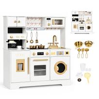 Vaikiška virtuvėlė, virtuvės prietaisų rinkinys EcoToys TL106009, balta sp.