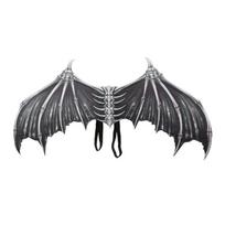 Cosplay sparnai Suaugusiems Demonų sparnai Cosplay Karnavalo kostiumas Šventė Cosplay sparnai Rekvizitas Dekoracija Drakono sparnai Rekvizitas Kostiumas juoda