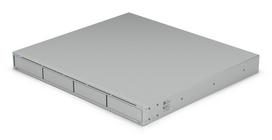 Ubiquiti 1U rack-mount NAS with (4)  2.5/3.5"" HDD bays and (2) M.2