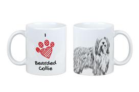 Bearded Collie, Highland Collie, Mountain Collie - cup with a dog, cute cup with graphics, a gift with your photo from the Art-Dog brand balta
