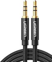 UGREEN AV112 Mini jack 3.5mm AUX 2m Black