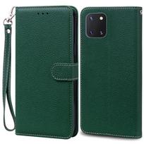 Note 10 Lite dėklas Samsung Galaxy Note 10 Lite dėklas piniginė odinis atverčiamas dėklas Samsung Note 10 Lite dangtelis Coque Fundas Galaxy Note 10 Lite black