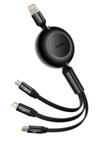Baseus Bright Mirror 3 USB-C to Micro USB - Lightning Cable 66W 1.1m