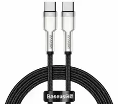 Baseus Cafule Series data transfer and charging cable | USB-C to USB-C | 100W | 1m | black