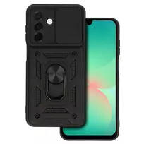 Fusion Accessories Slide Camera Armor Case for Samsung Galaxy A26 5G Black