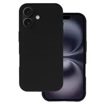 Fusion Accessories Silicone Lite case for iPhone 16 black