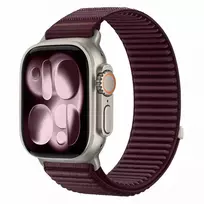 Tech-Protect NYLON LOOP APPLE WATCH 8 / 9 / 10 / 11 / 12 / SE / ULTRA (44 / 45 / 46 / 49 MM) DEEP BURGUNDY