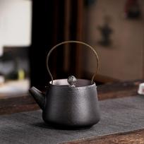 Handmade Coarse Pottery Teapot Antique Tea Pot Coffee Teapot and Cup Set Heated Kettle Kettle Coffeeware Teaware Teapots Gaiwan juoda