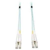 TRIPP LITE N820-03M 10Gb Duplex Multimode 50/125 OM3 LSZH Fiber Patch Cable (LC/LC) - Aqua, 3M (10 ft.)